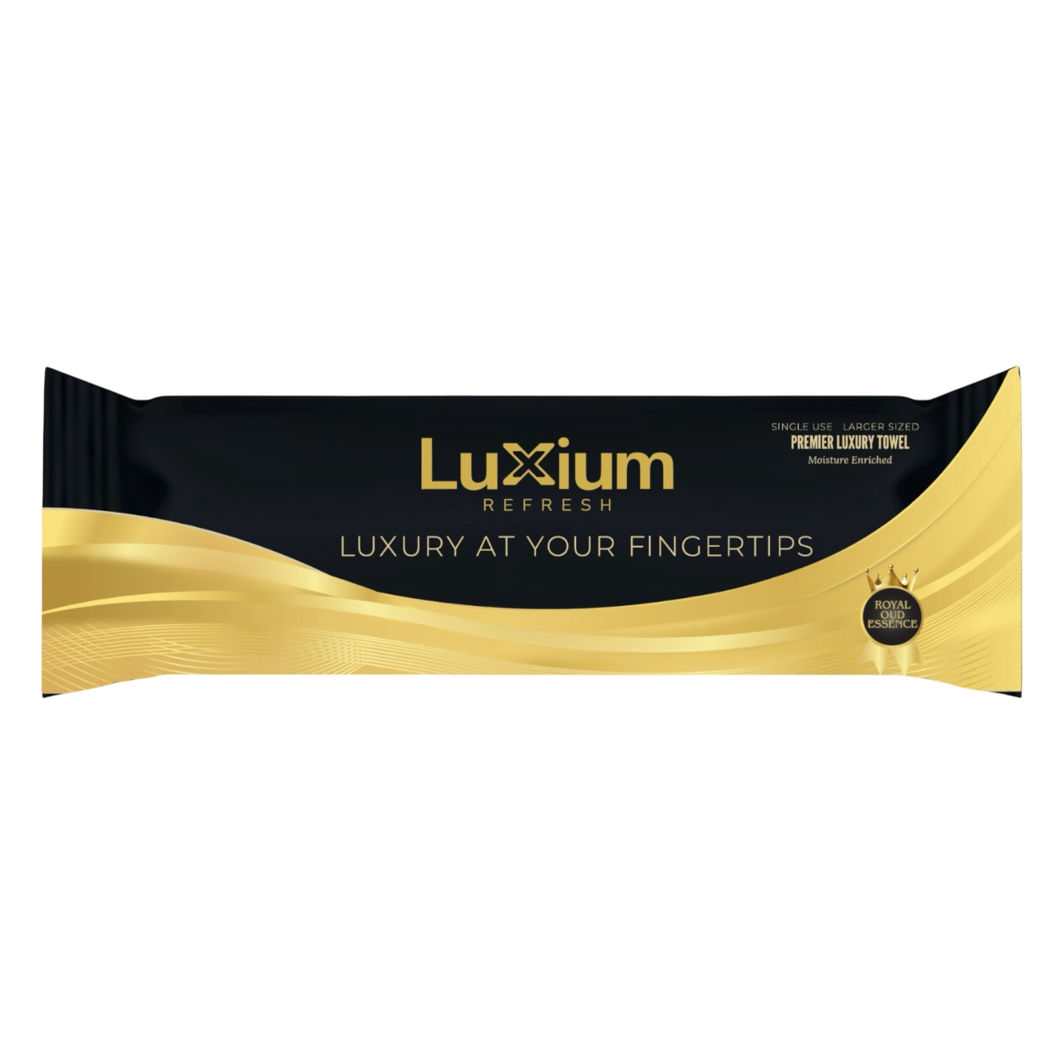 Luxium Premier Oud Towel front