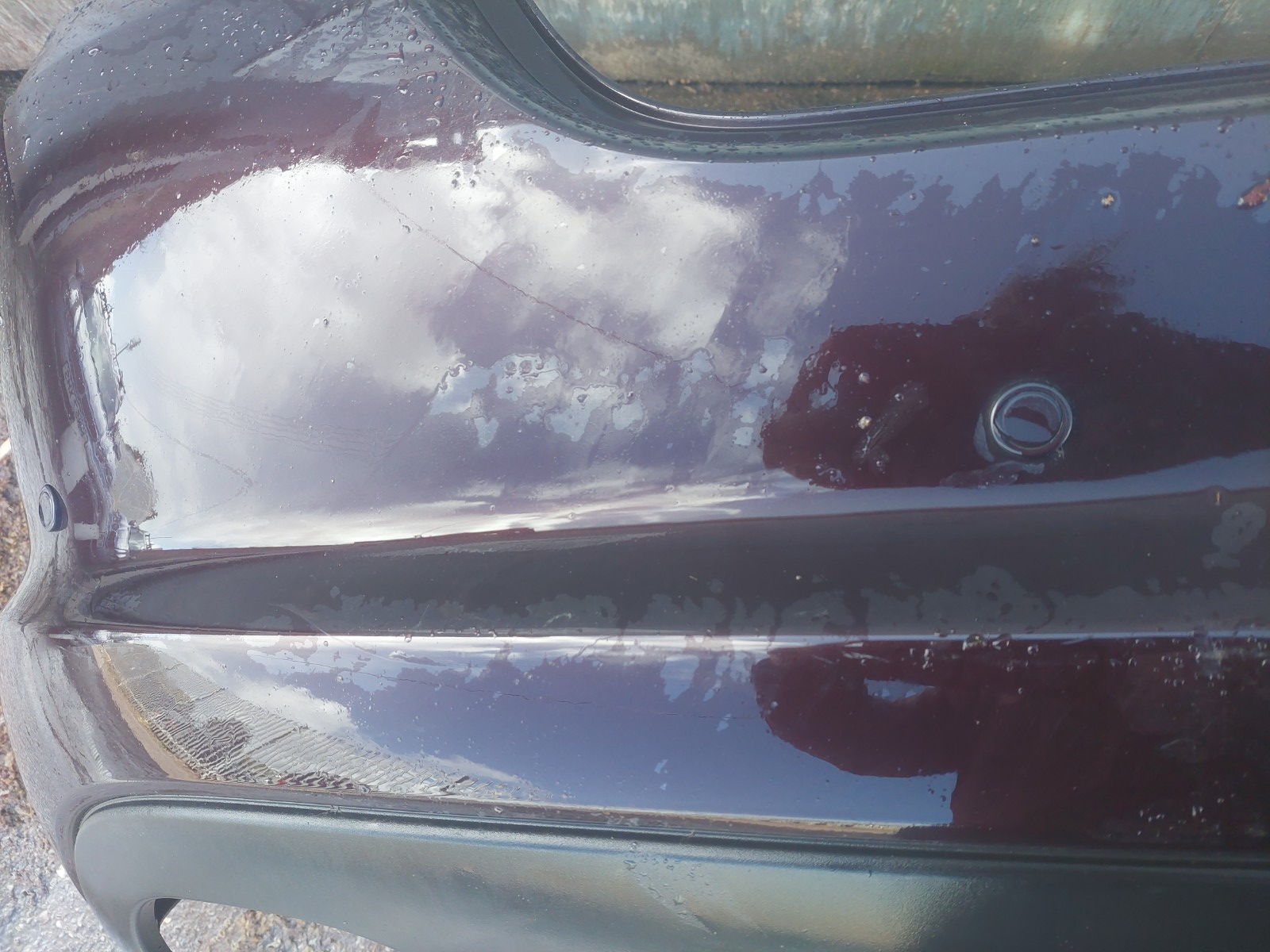 Bumper rear Caviar CHP complete & Parking sensors JAGUAR XF 2008-2011 ...