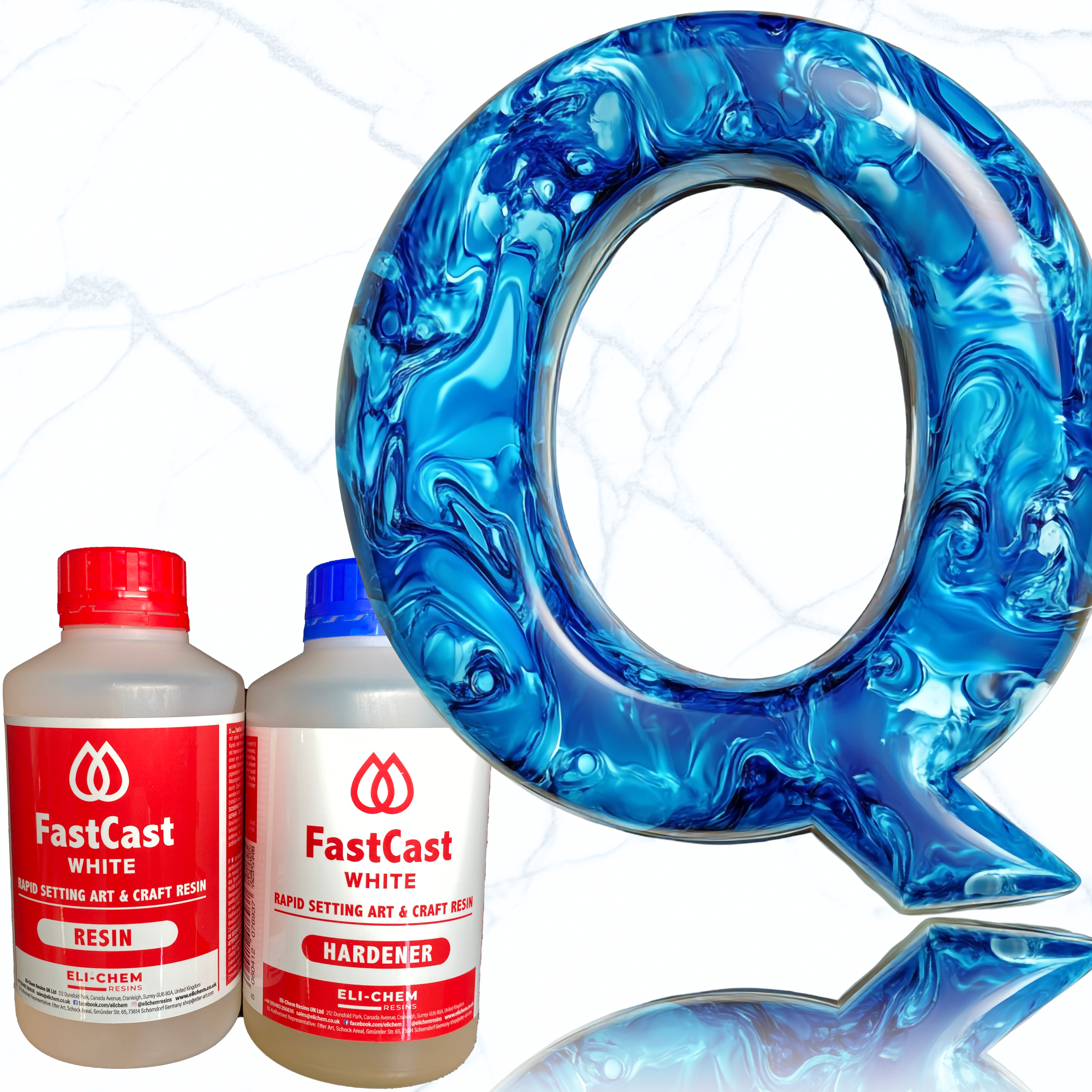 FastCast White & Natural Casting Resin for Artwork - UK Supplier of art ...