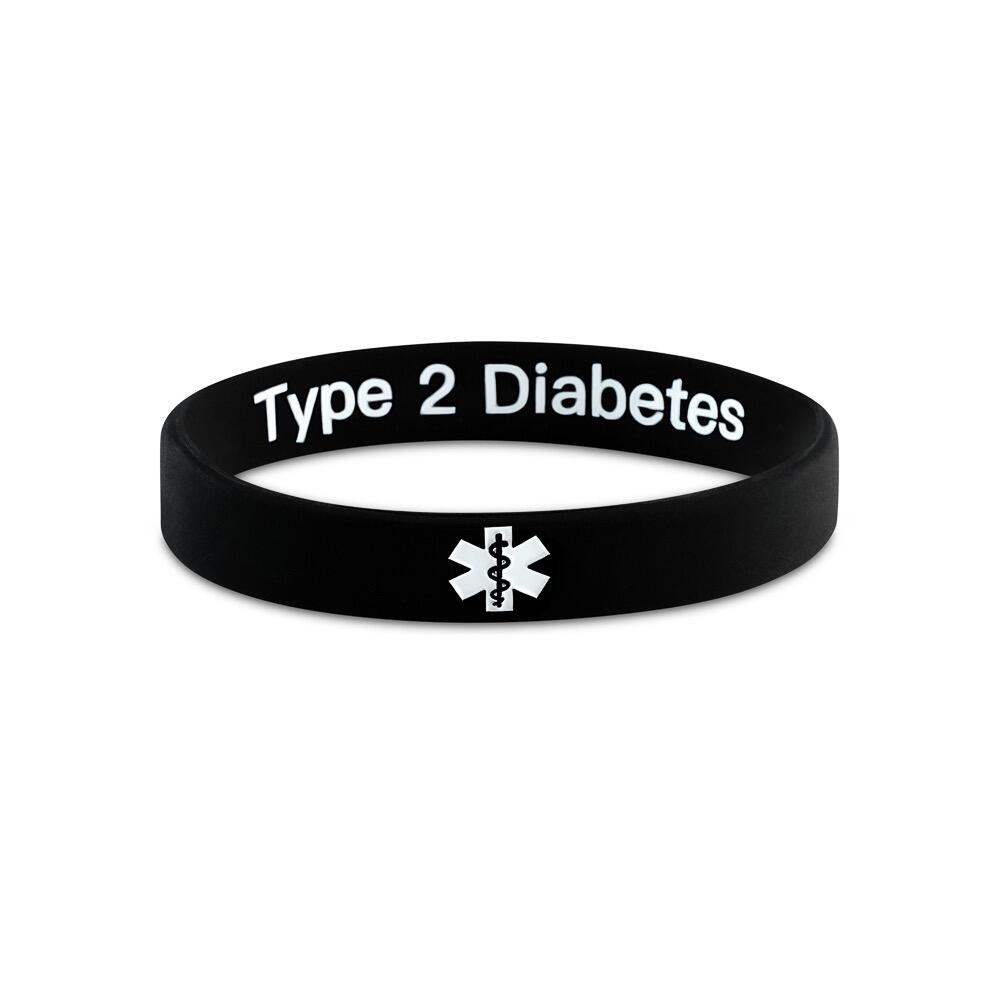 type 2 diabetes hidden message bracelet