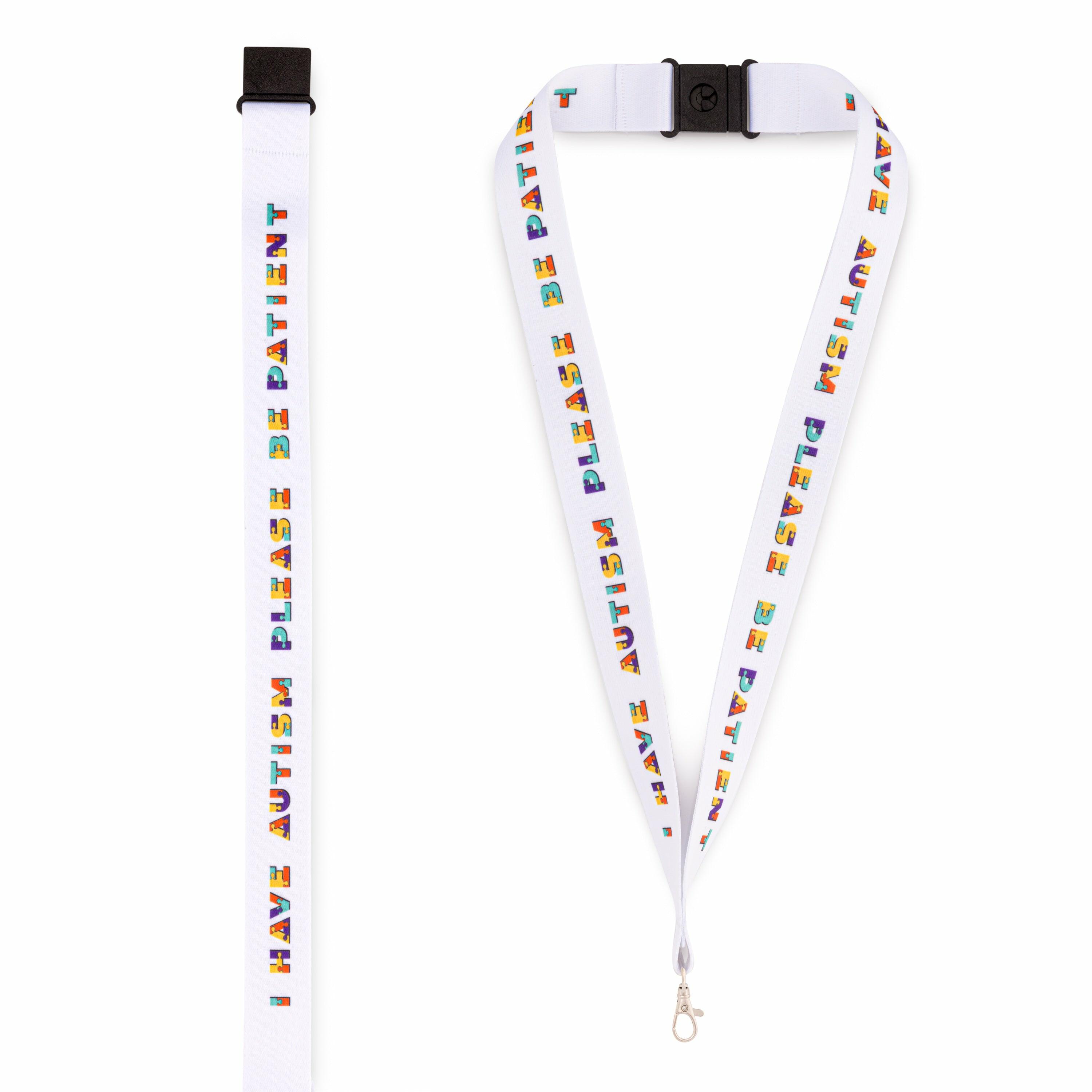 kids autism lanyard