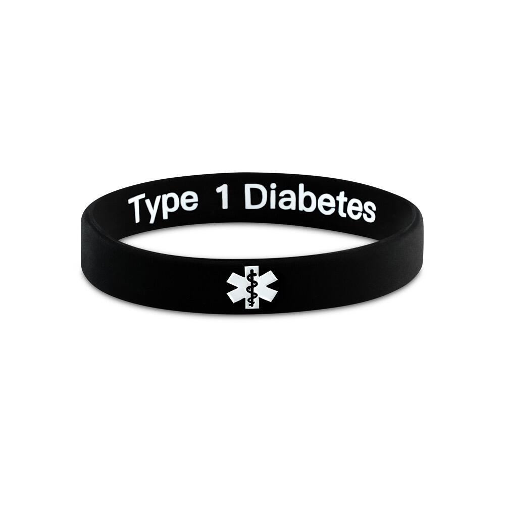 type 1 diabetes hidden message bracelet