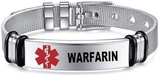 Warfarin Stainless Steel Bracelet