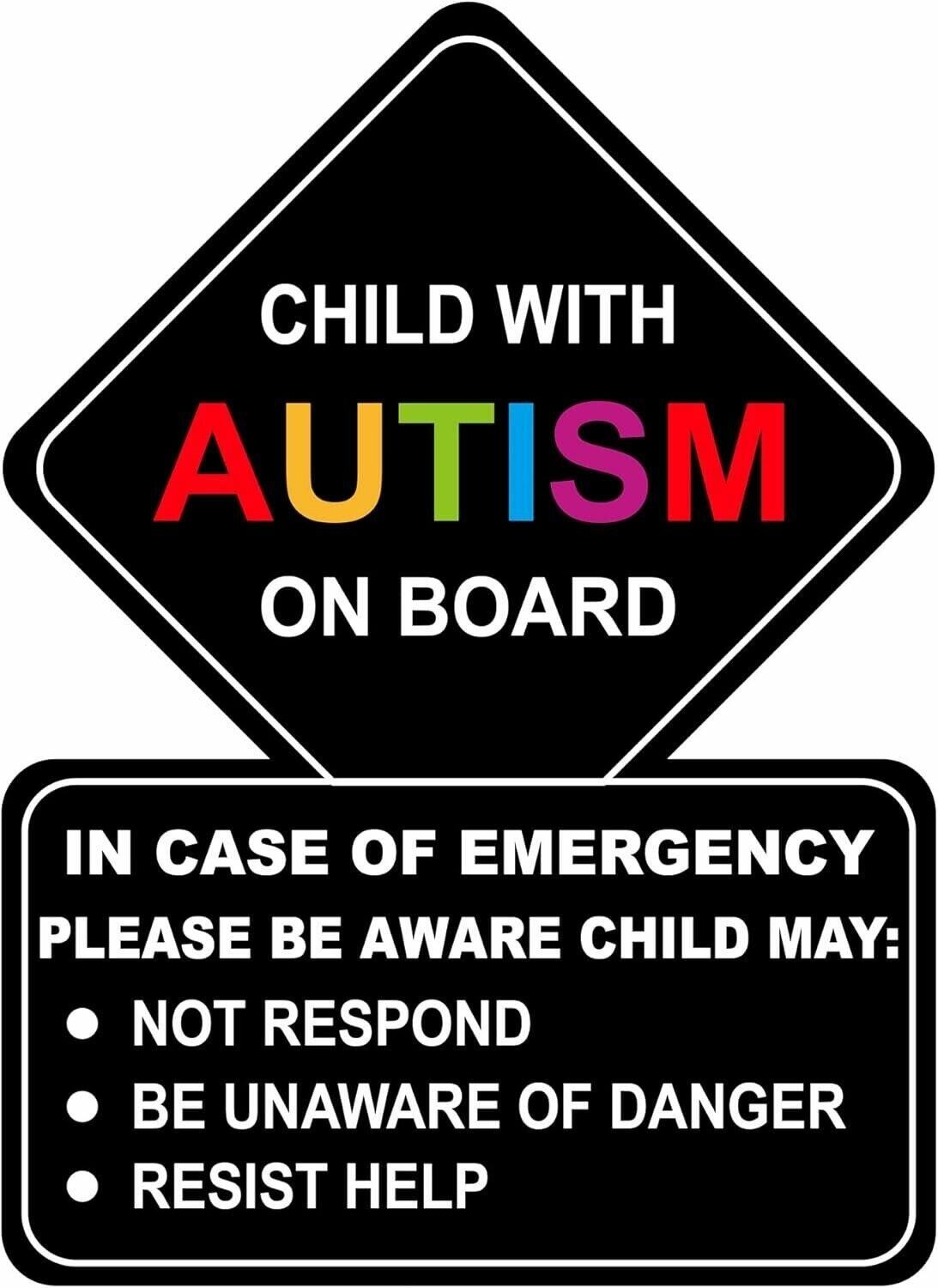 autism car sticker