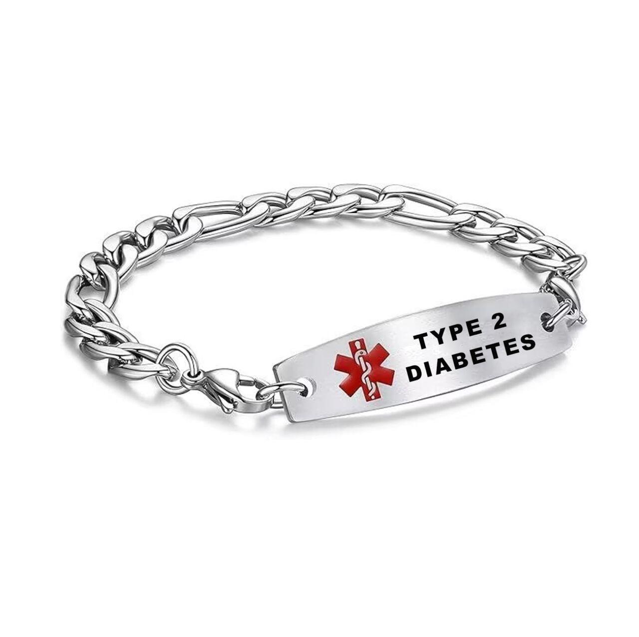 type 2 diabetes bracelet