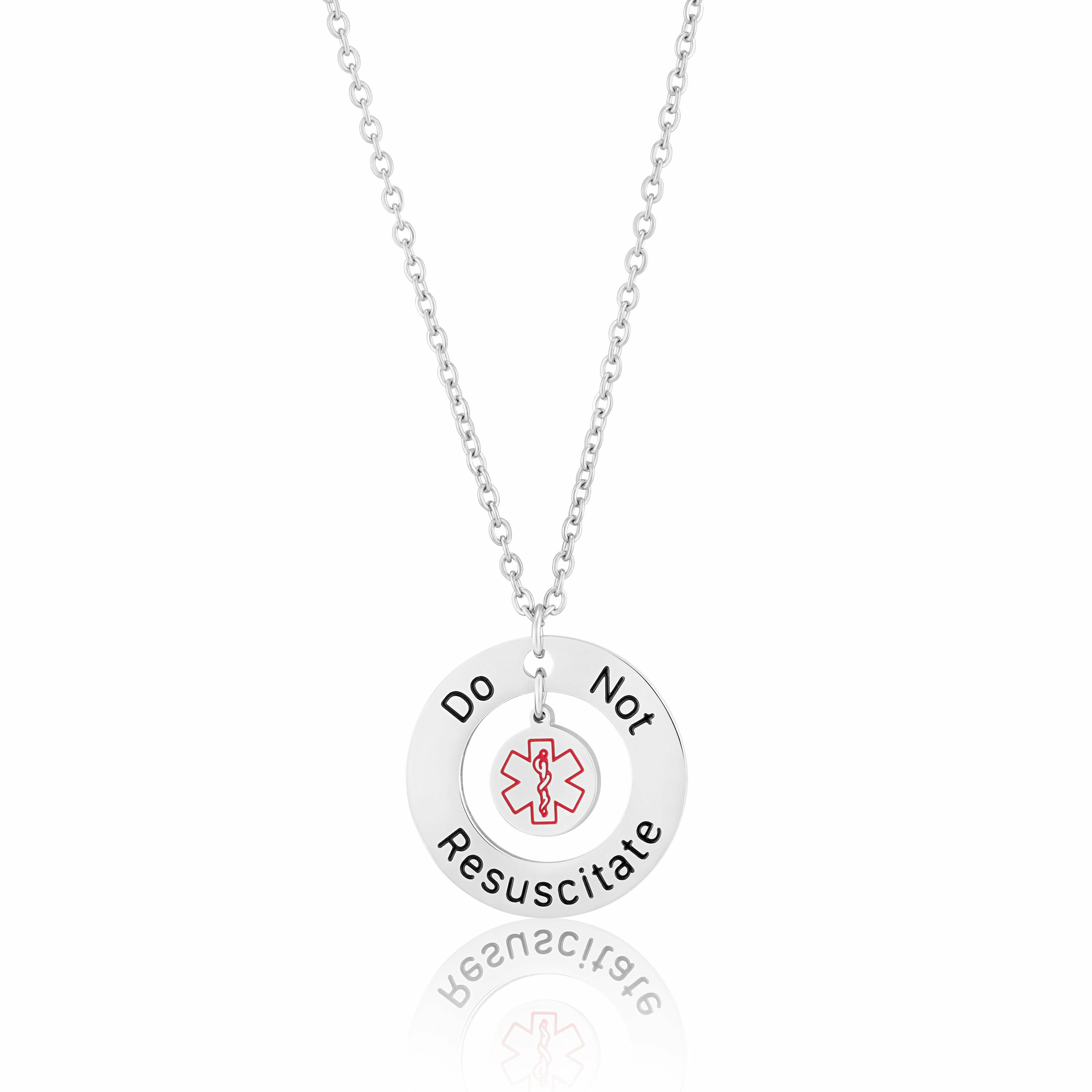 Do not resuscitate necklace