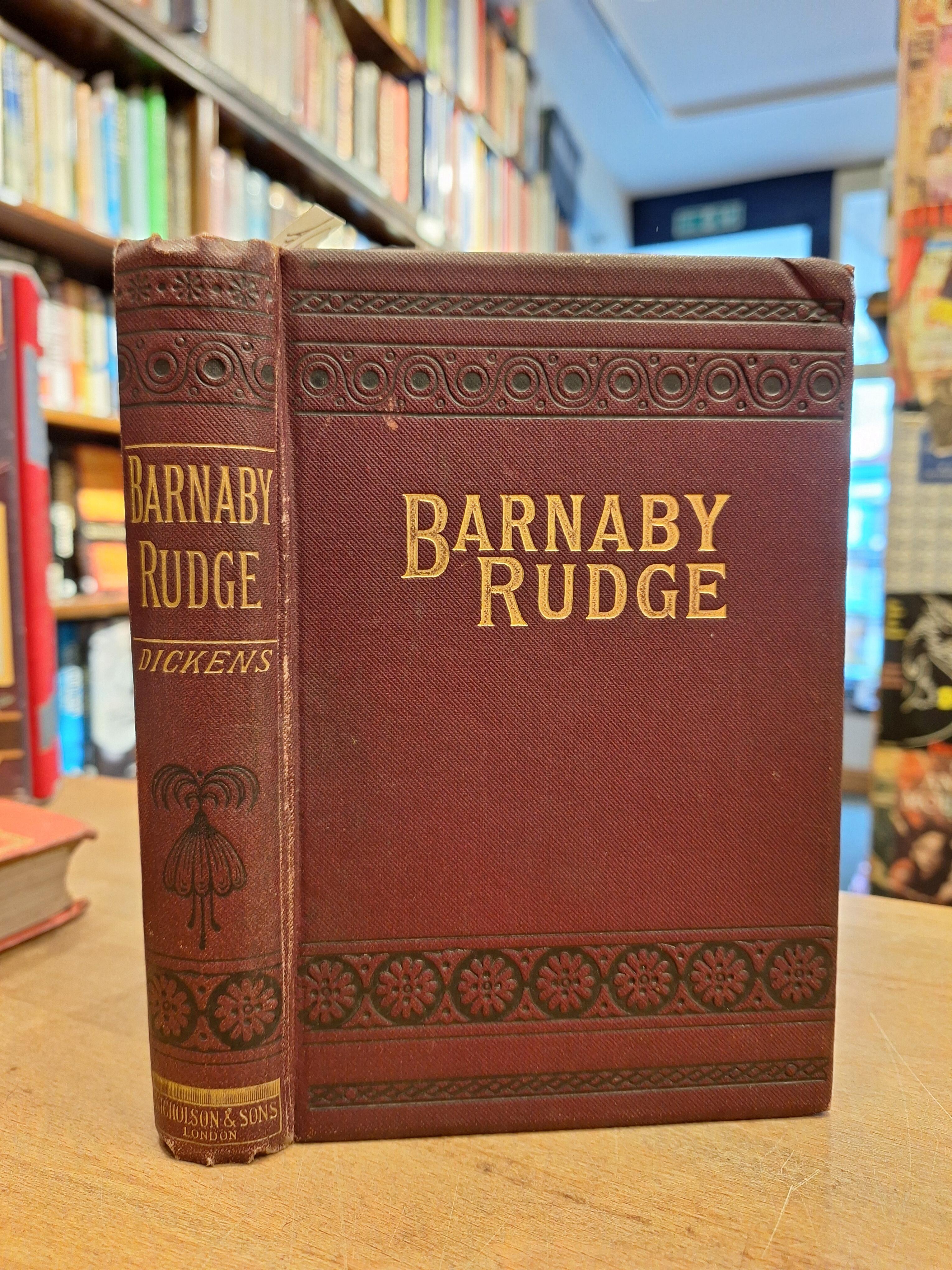 Barnaby Rudge by Charles Dickens Vintage book