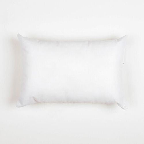 White Small rectangle cushion pad