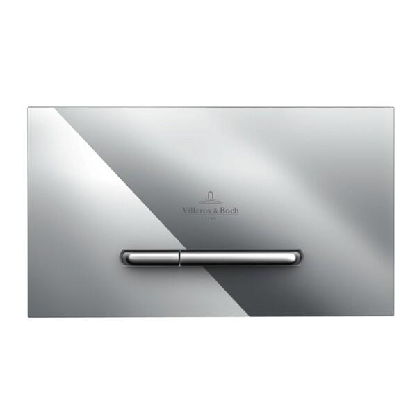 Villeroy & Boch ViConnect E300/300S Dual Flush Plate – Chrome