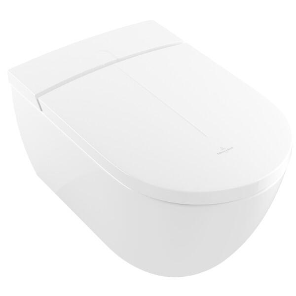 Villeroy & Boch ViClean-I 100 Wall-Hung Shower Toilet – White Alpin CeramicPlus