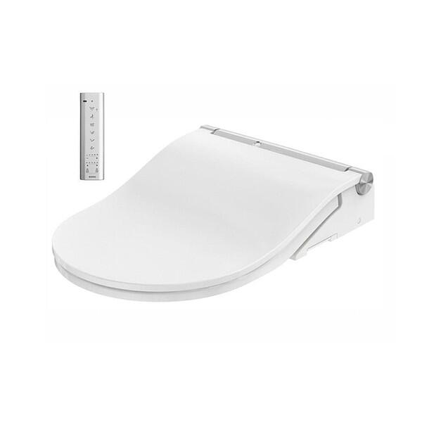 TOTO WASHLET RW Pan + Seat Set – Silver Trim + matching pan