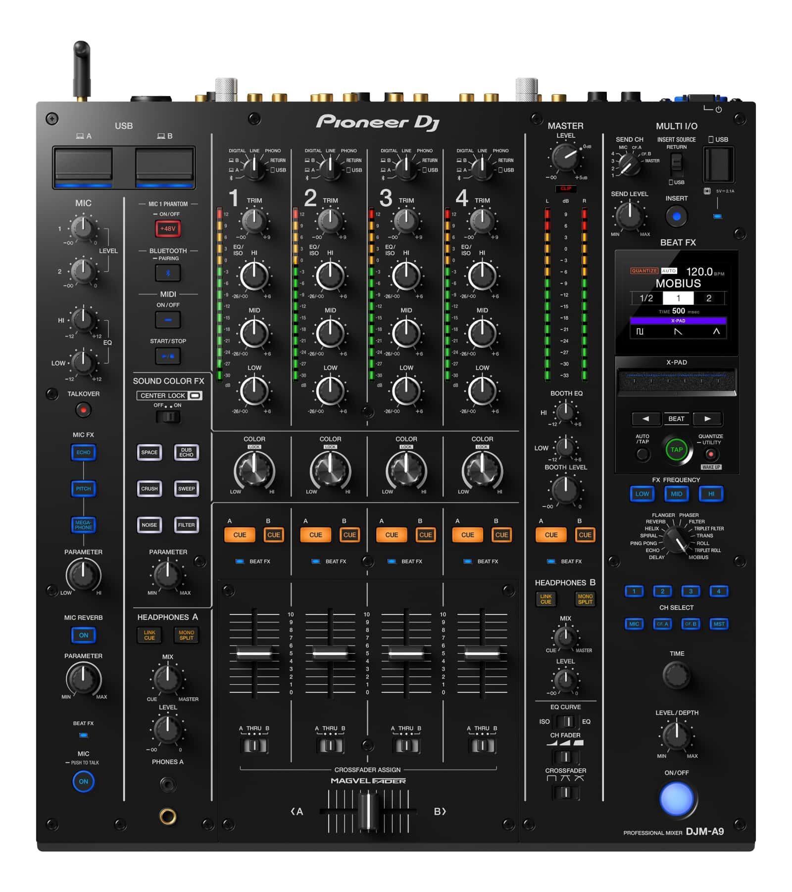 Pioneer DJ DJM-A9 top