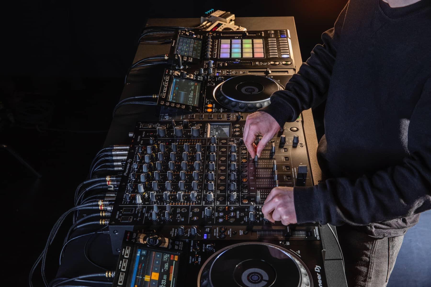 Pioneer DJ DJM-V10 6-channel DJ Mixer lifestyle image 3