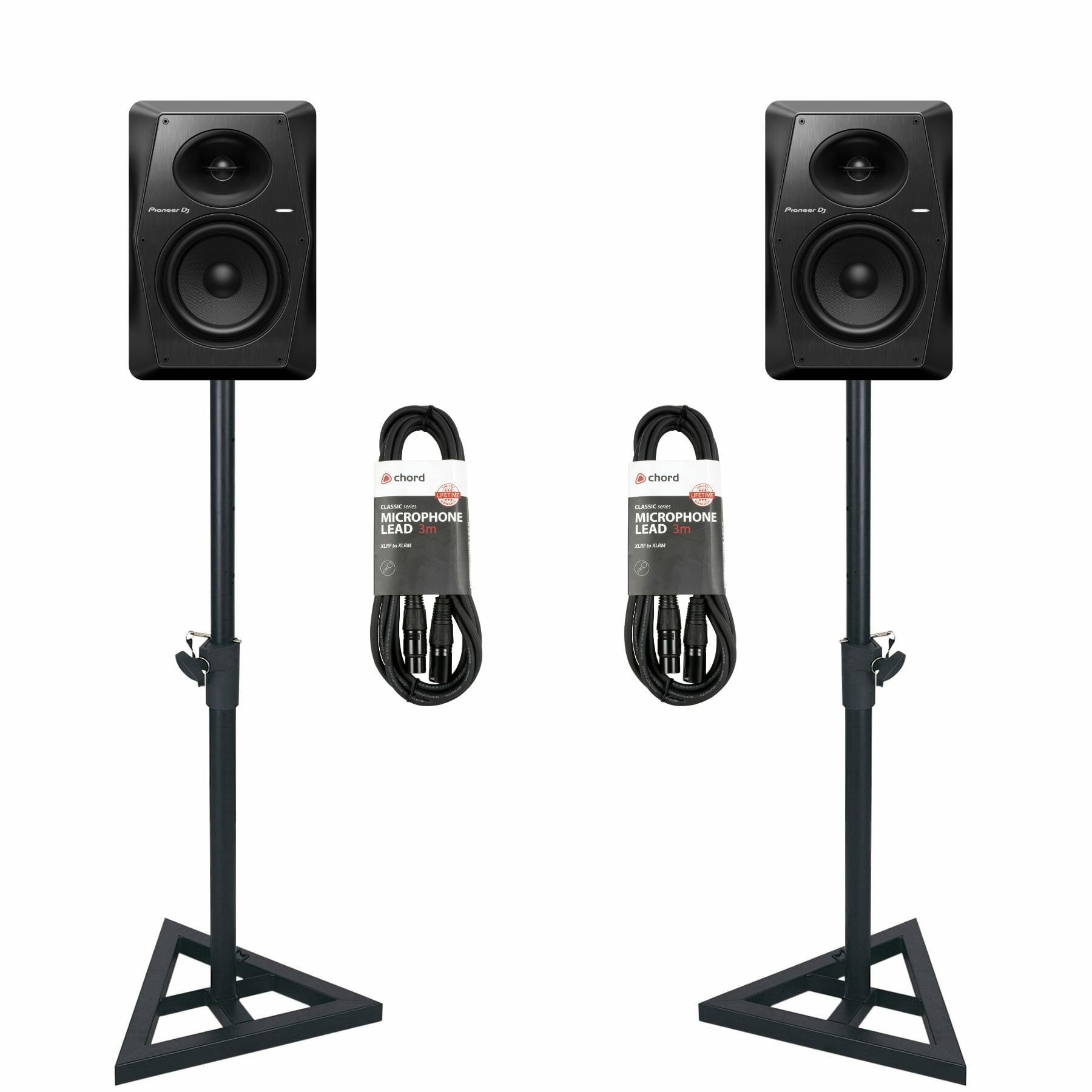 Pioneer DJ VM-70 with floor stands
