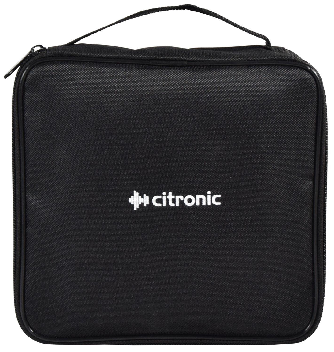 Citronic CMA-6 Compact Mixer with DSP FX and BT/USB padded bag