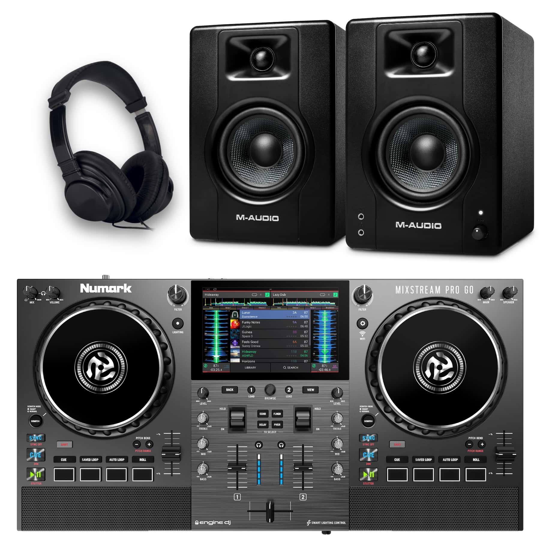 Numark Mixstream Pro Go & BX4 Bundle