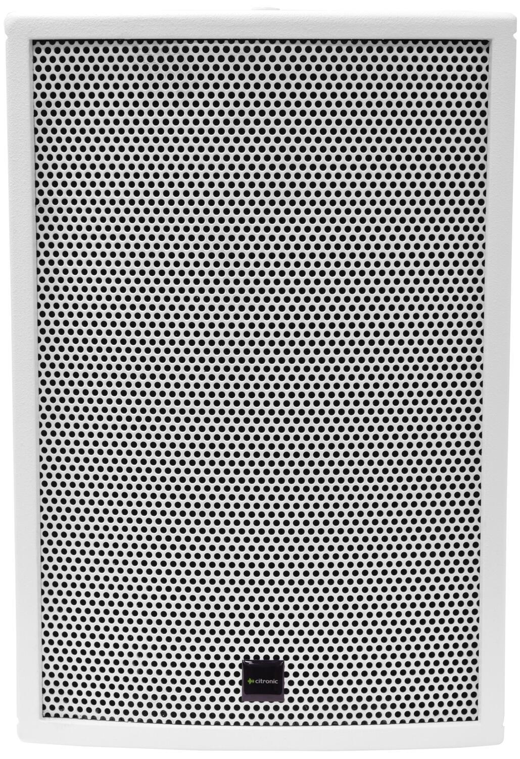 Citronic CS-810W Passive Speaker White front
