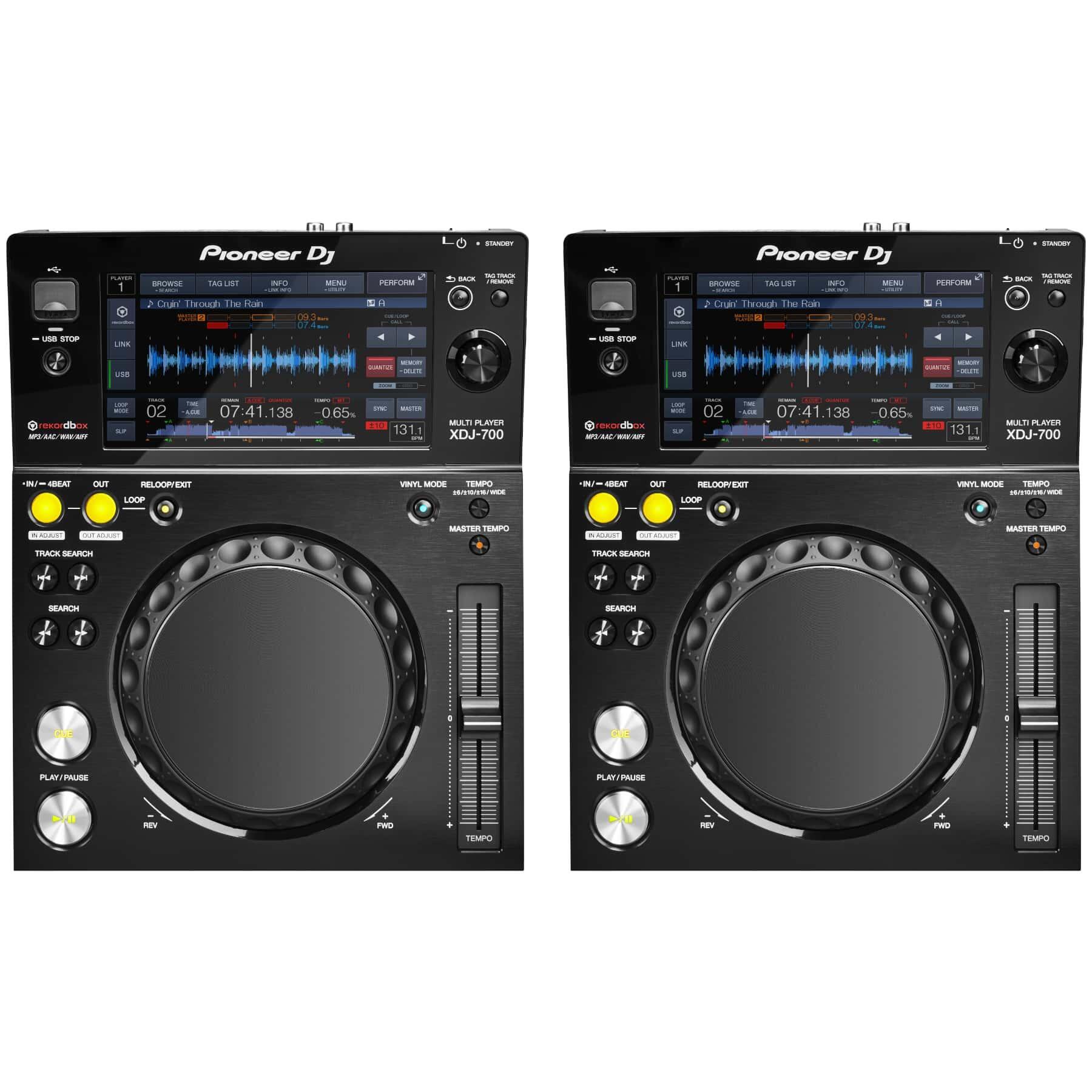 Pioneer DJ XDJ-700 Pair
