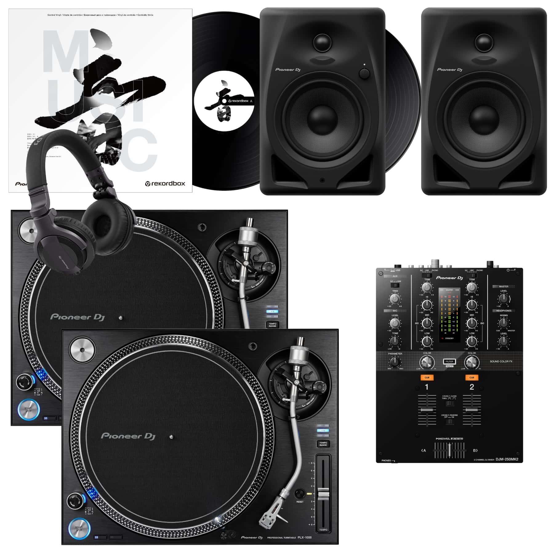 Pioneer DJ PLX-1000 & DJM-250MK2 Bundle