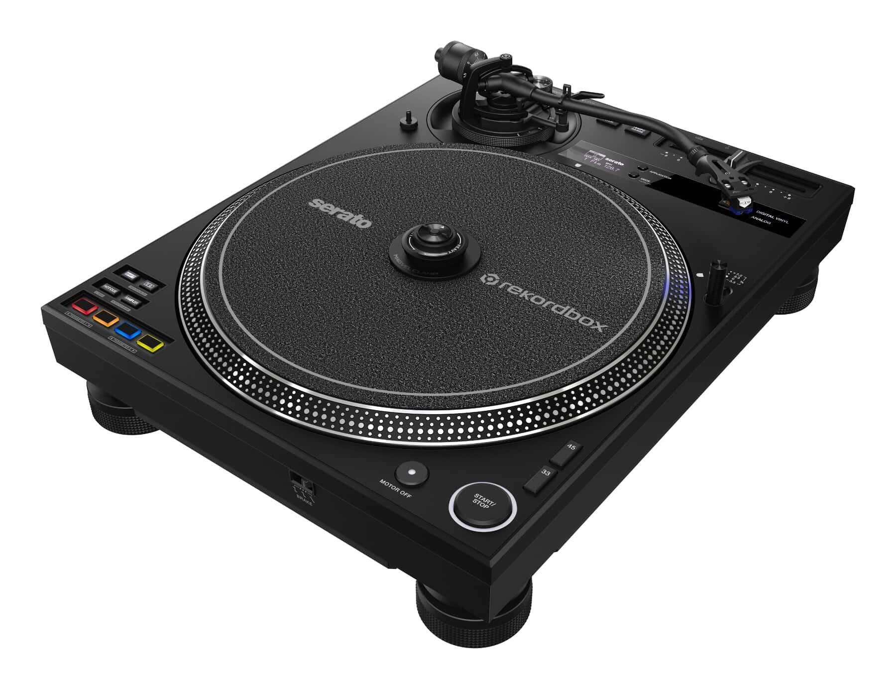 Pioneer DJ PLX-CRSS12 Hybrid Turntable angle