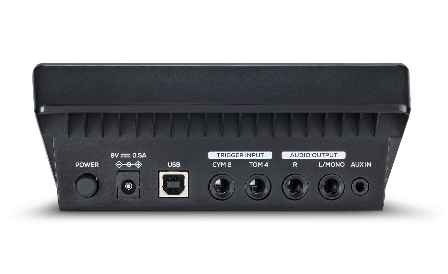 Alesis Nitro Max Kit drum module rear