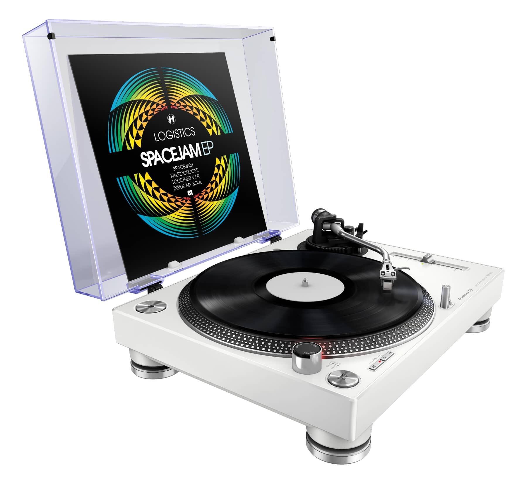 Pioneer DJ PLX-500-W with lid