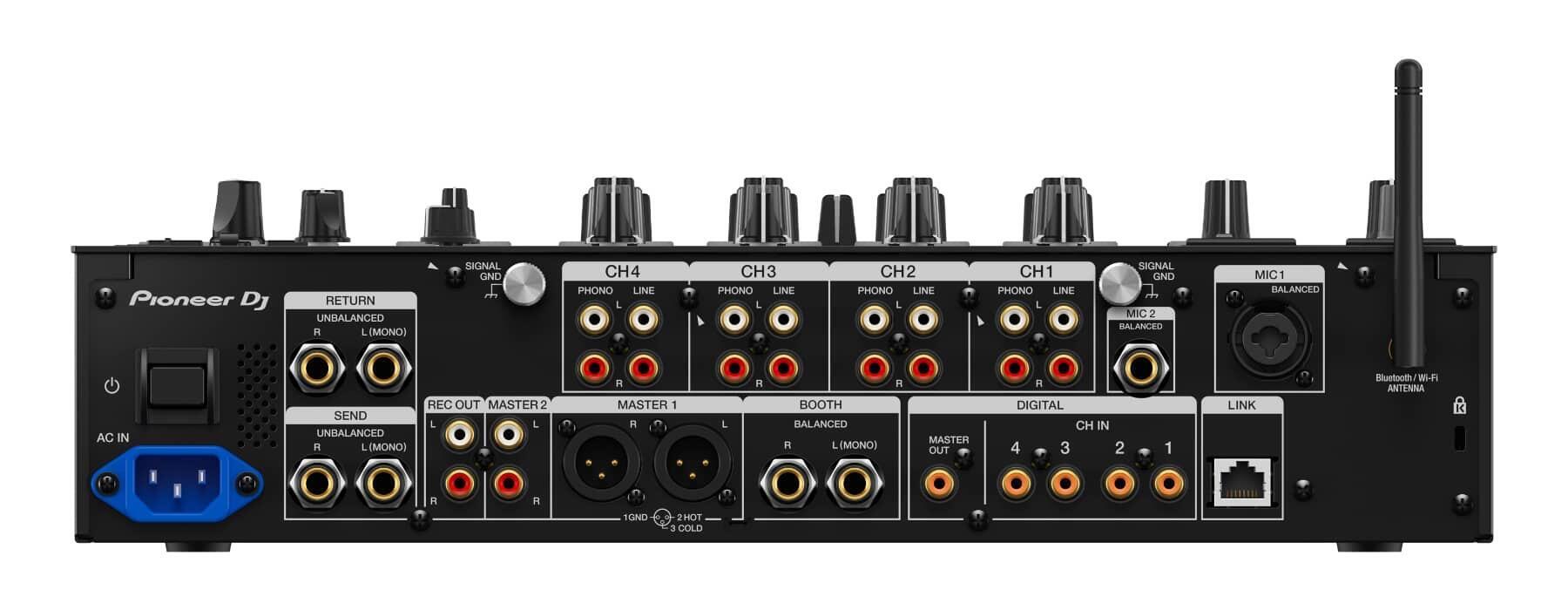 Pioneer DJ DJM-A9 rear