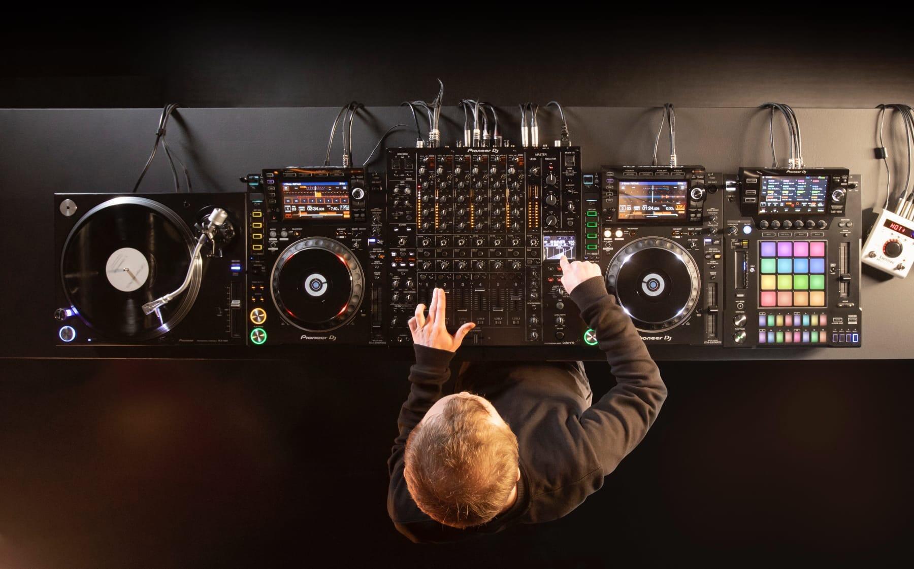 Pioneer DJ DJM-V10 6-channel DJ Mixer lifestyle image 5