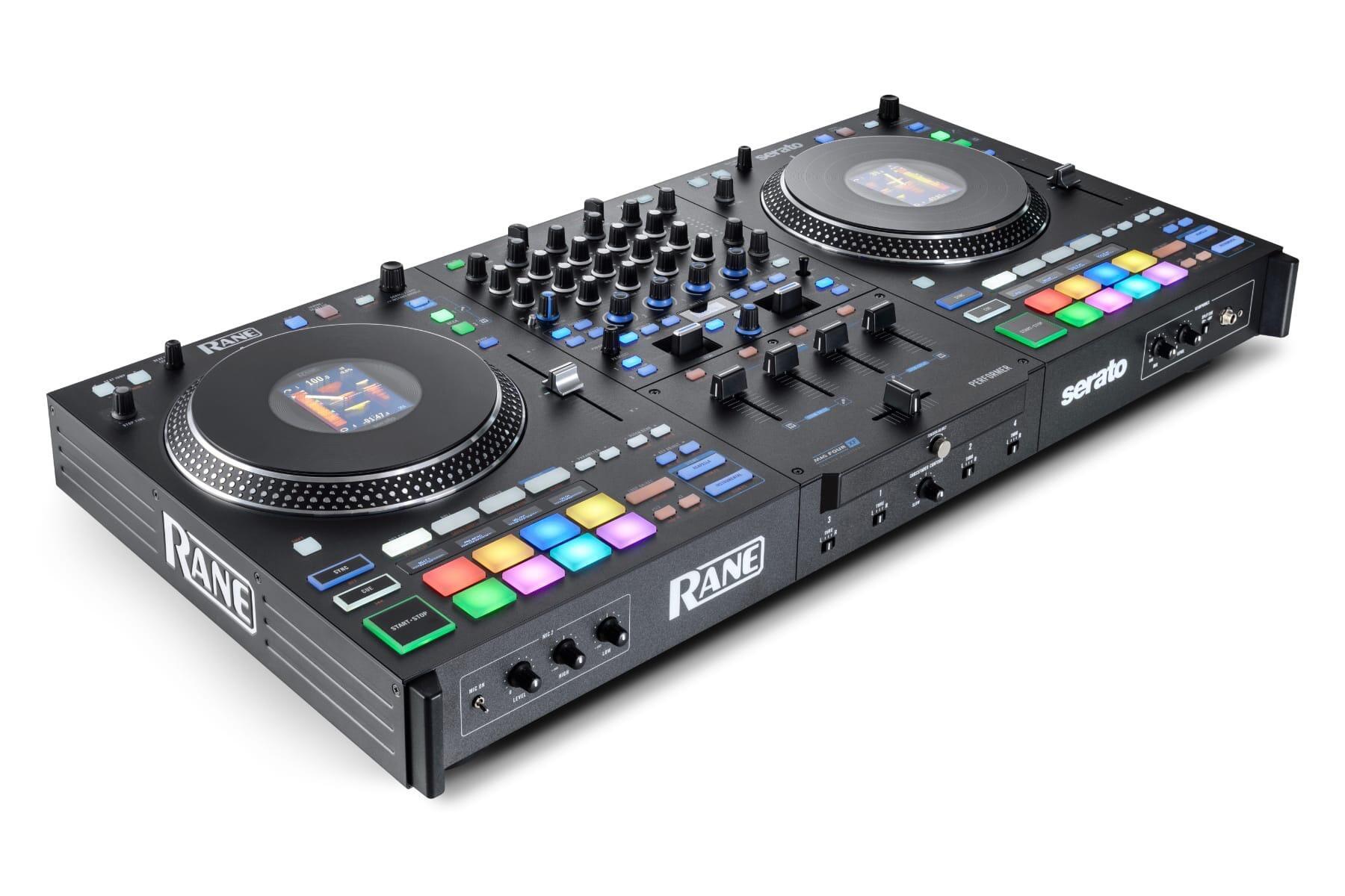 RANE PERFORMER Serato DJ Pro Controller left angle