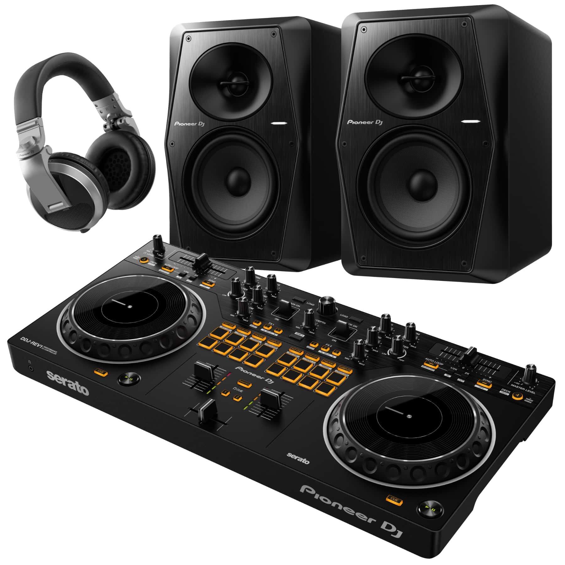 Pioneer DJ DDJ-REV1 & VM-50 Package