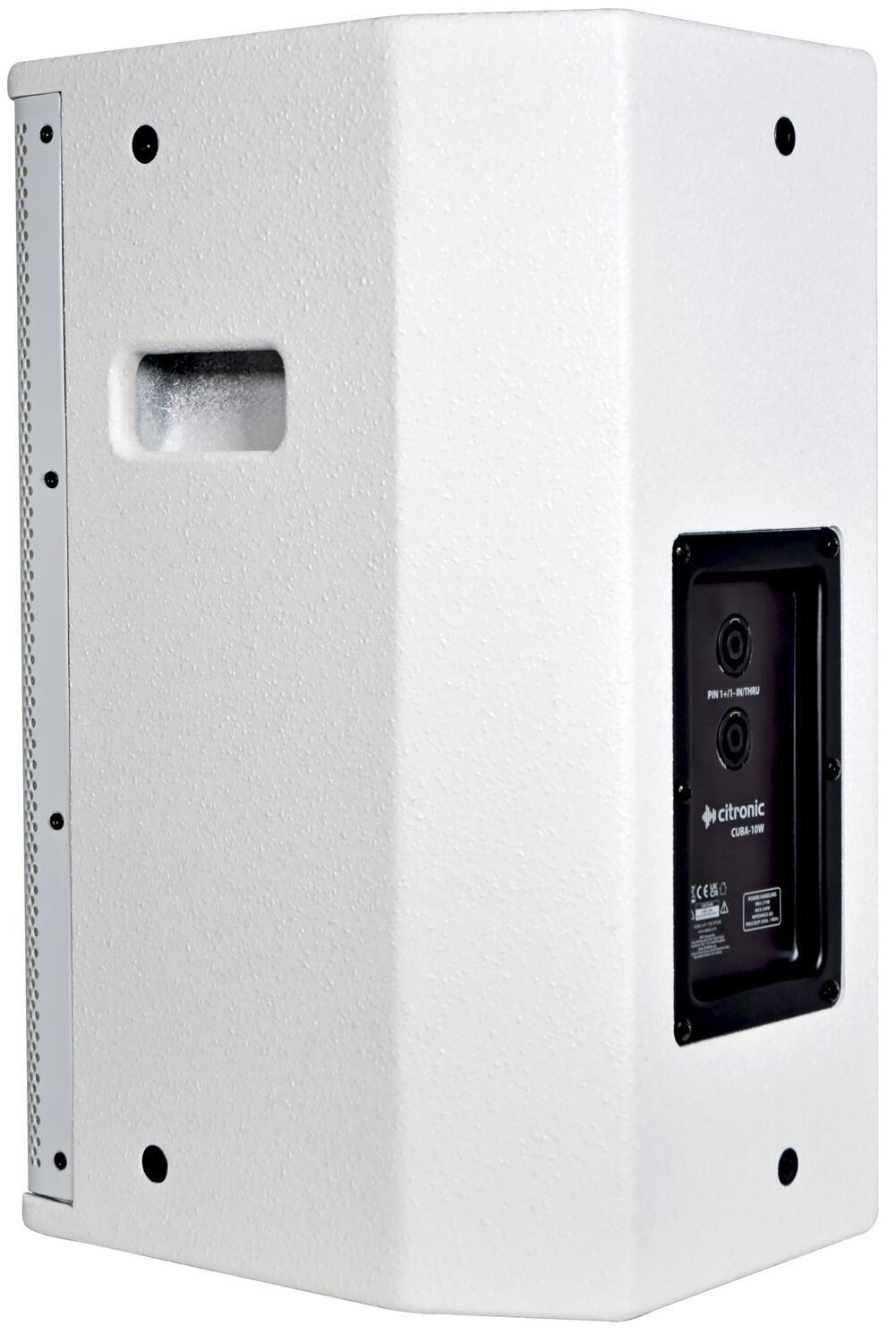 Citronic CUBA-10W Passive Full-Range speaker rear angle