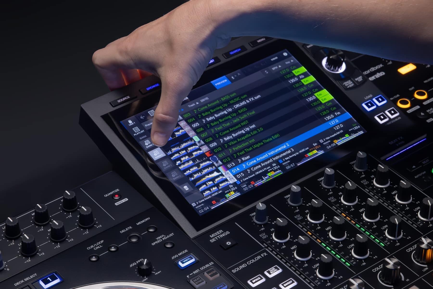 AlphaTheta XDJ-AZ 4-channel professional all-in-one DJ system lifestyle image 5