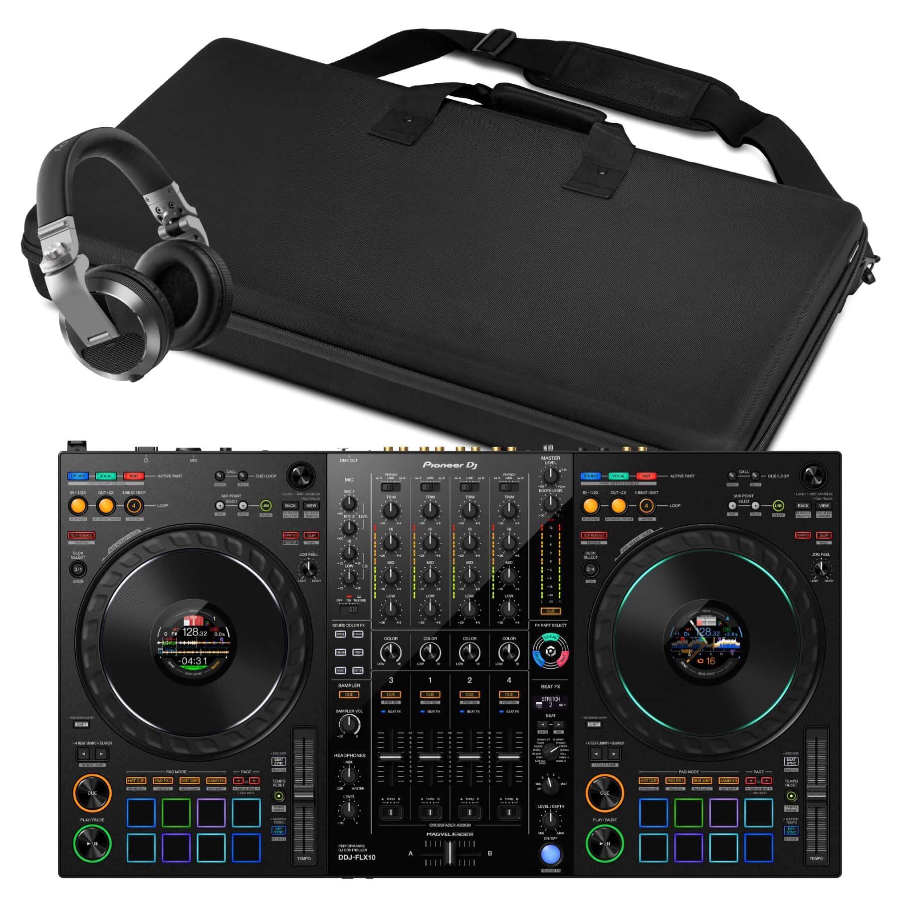 Pioneer DJ DDJ-FLX10 & DJC Bag Bundle