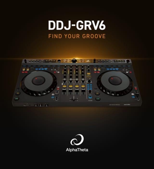 AlphaTheta DDJ-GRV6 performance DJ controller