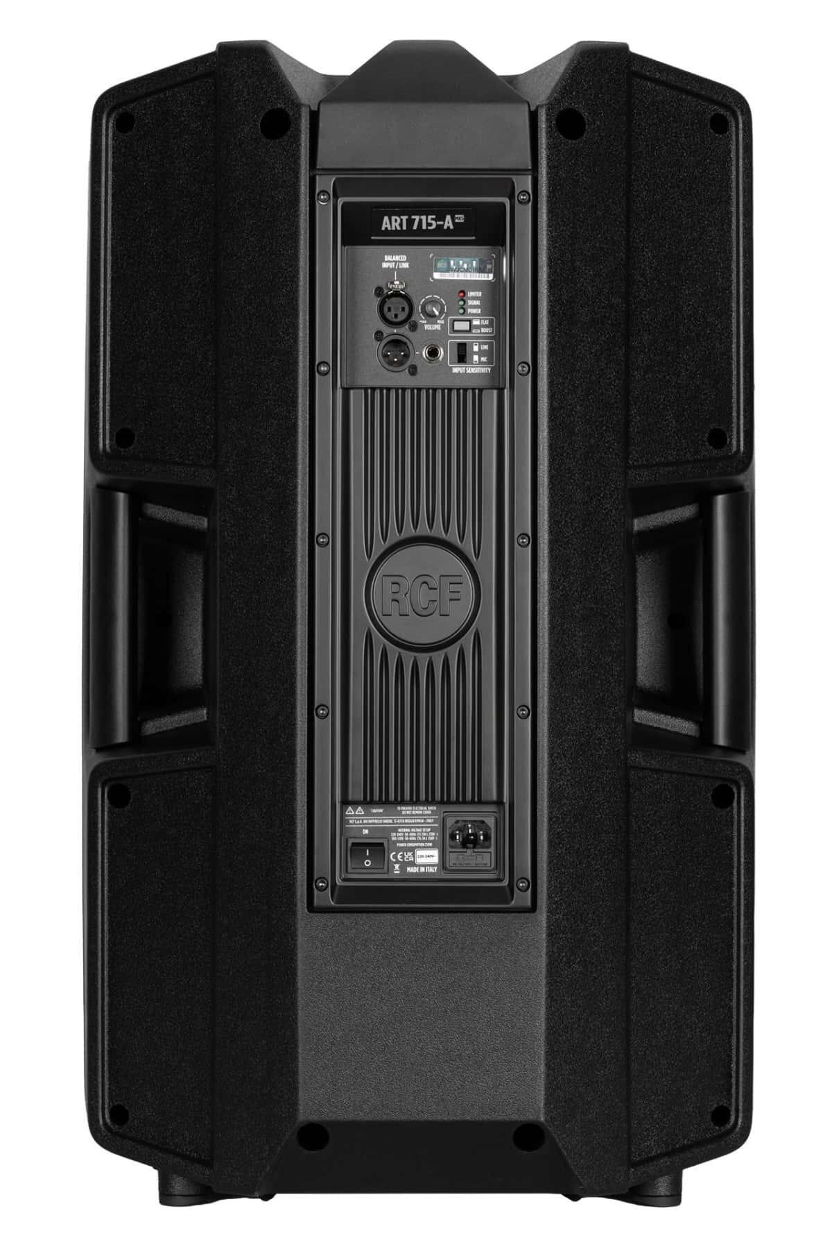 RCF ART 715-A MK5 Active Two-Way Speaker rear