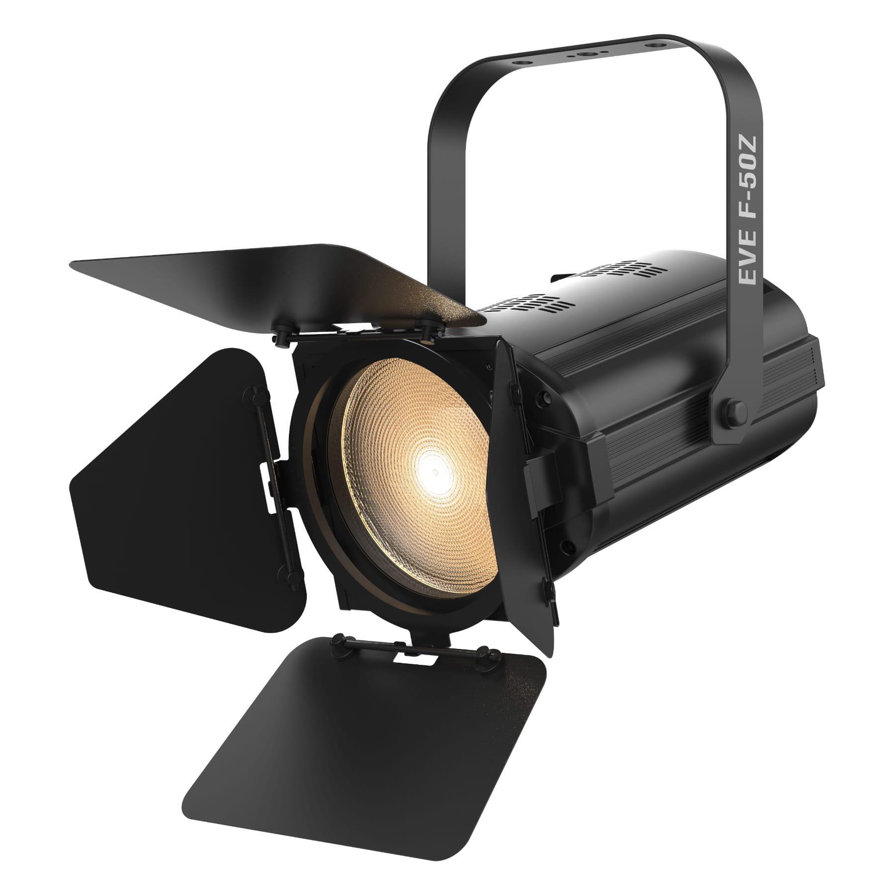 Chauvet DJ EVE F-50Z LED Fresnel with barn doors left