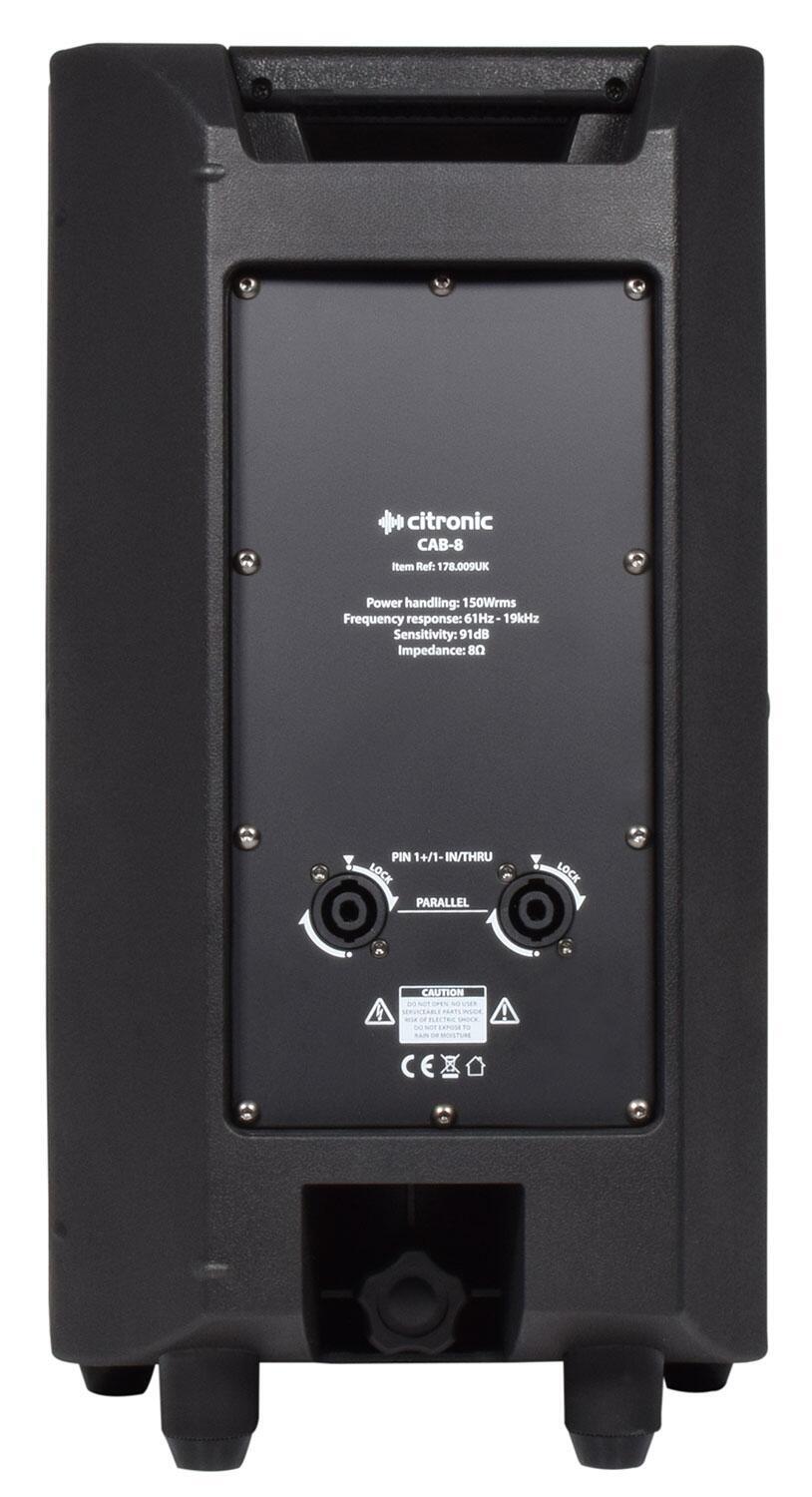 Citronic CAB-8 Passive Speaker rear