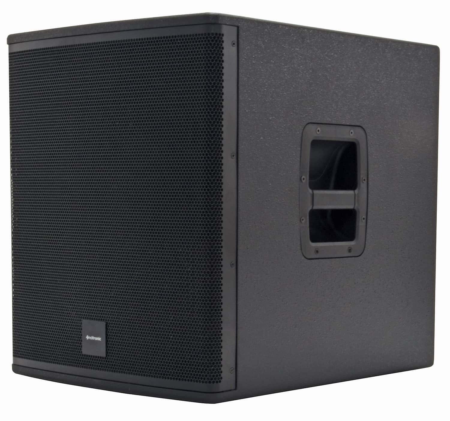 Citronic CASA-15BA active subwoofer angle