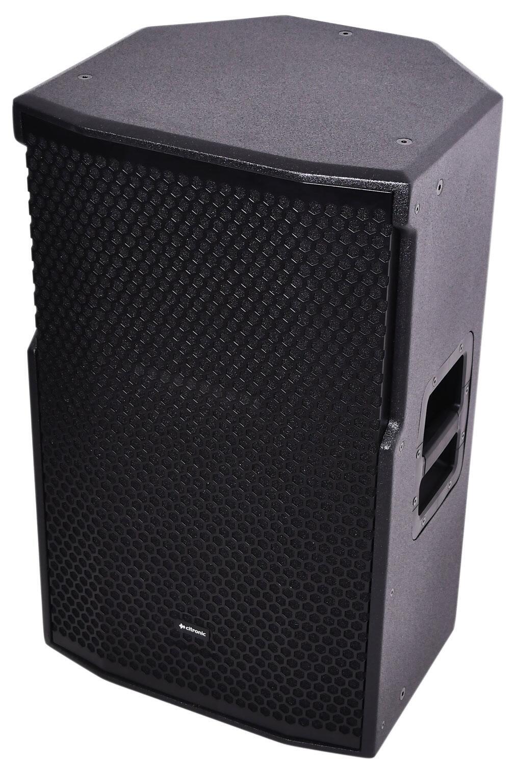 Citronic CORVA-15A Active PA Cabinet top angle