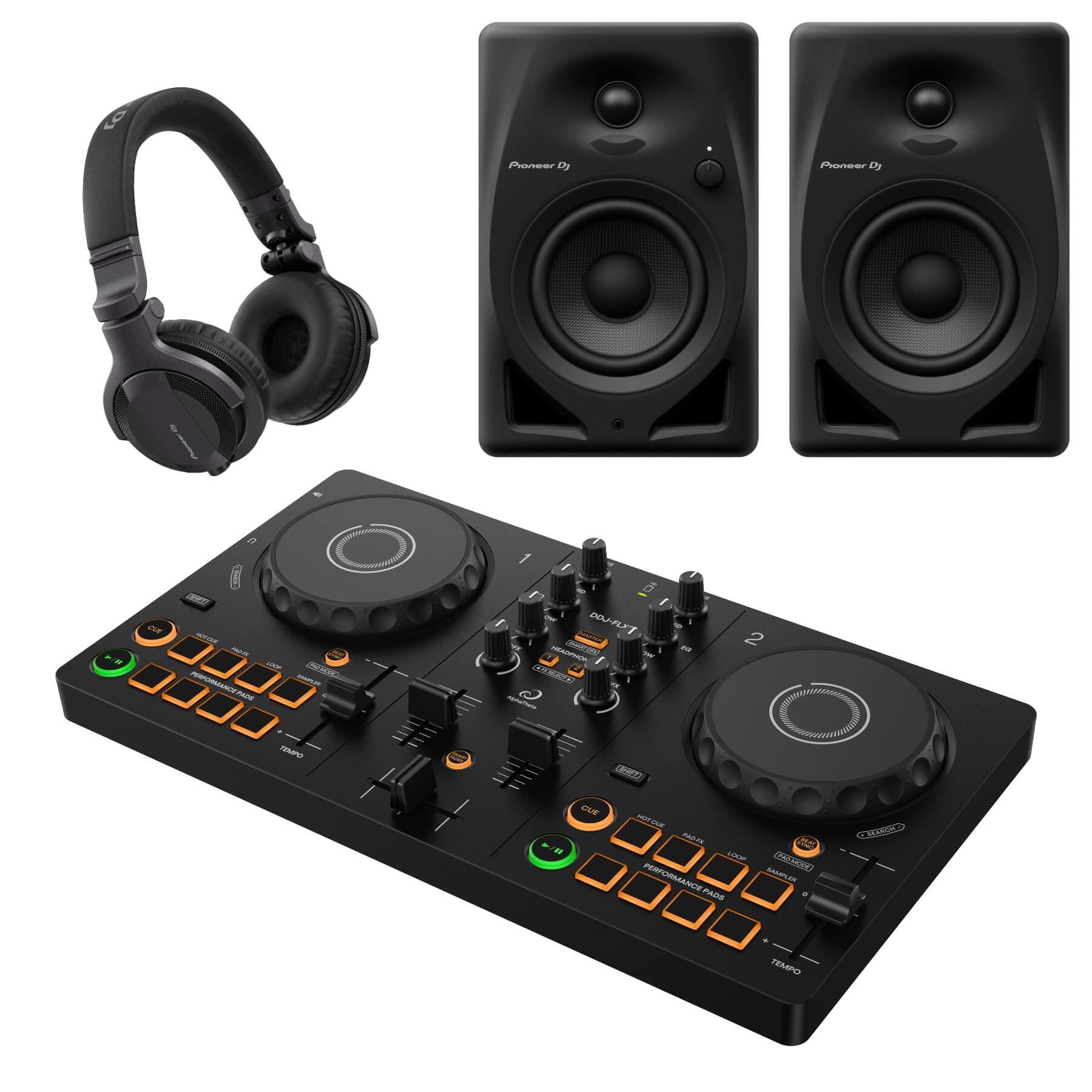 AlphaTheta DDJ-FLX2 & DM-40D Package