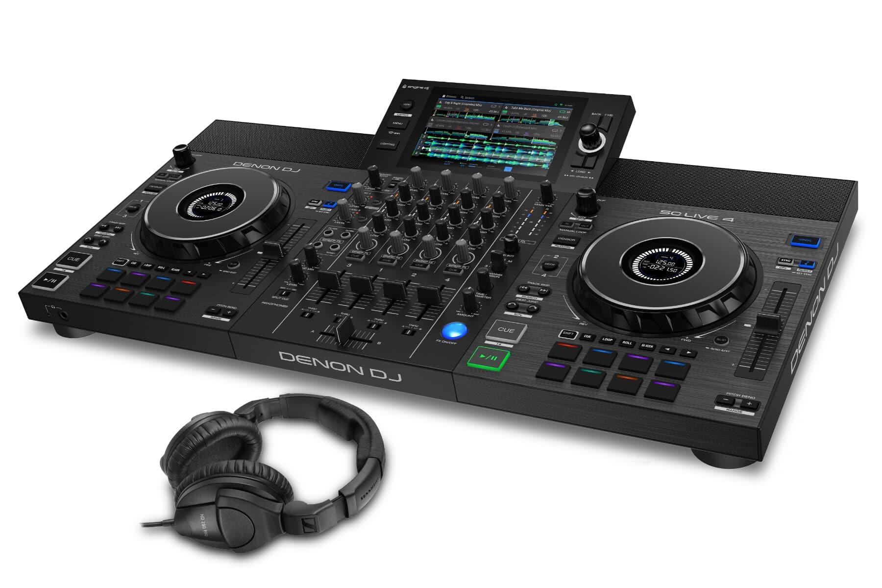 Denon DJ SC LIVE 4 & HD280 Pro Package