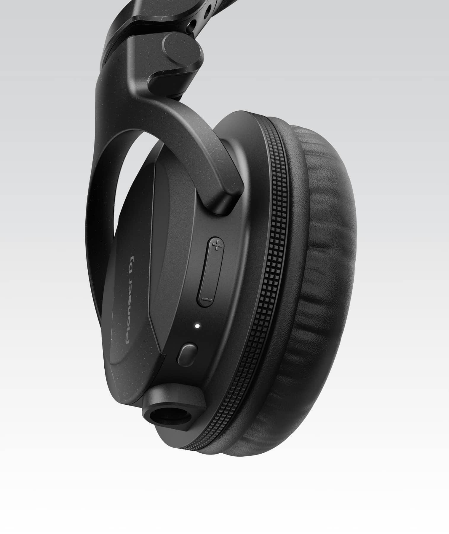 Pioneer DJ HDJ-CUE1BT-K Black Bluetooth DJ Headphones controls