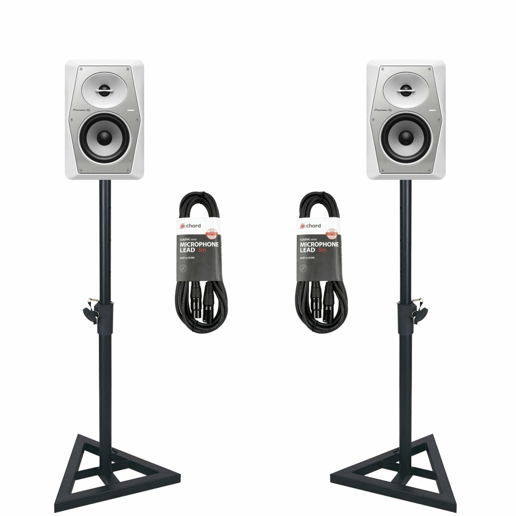 Pioneer DJ VM-50-W & floor stand package