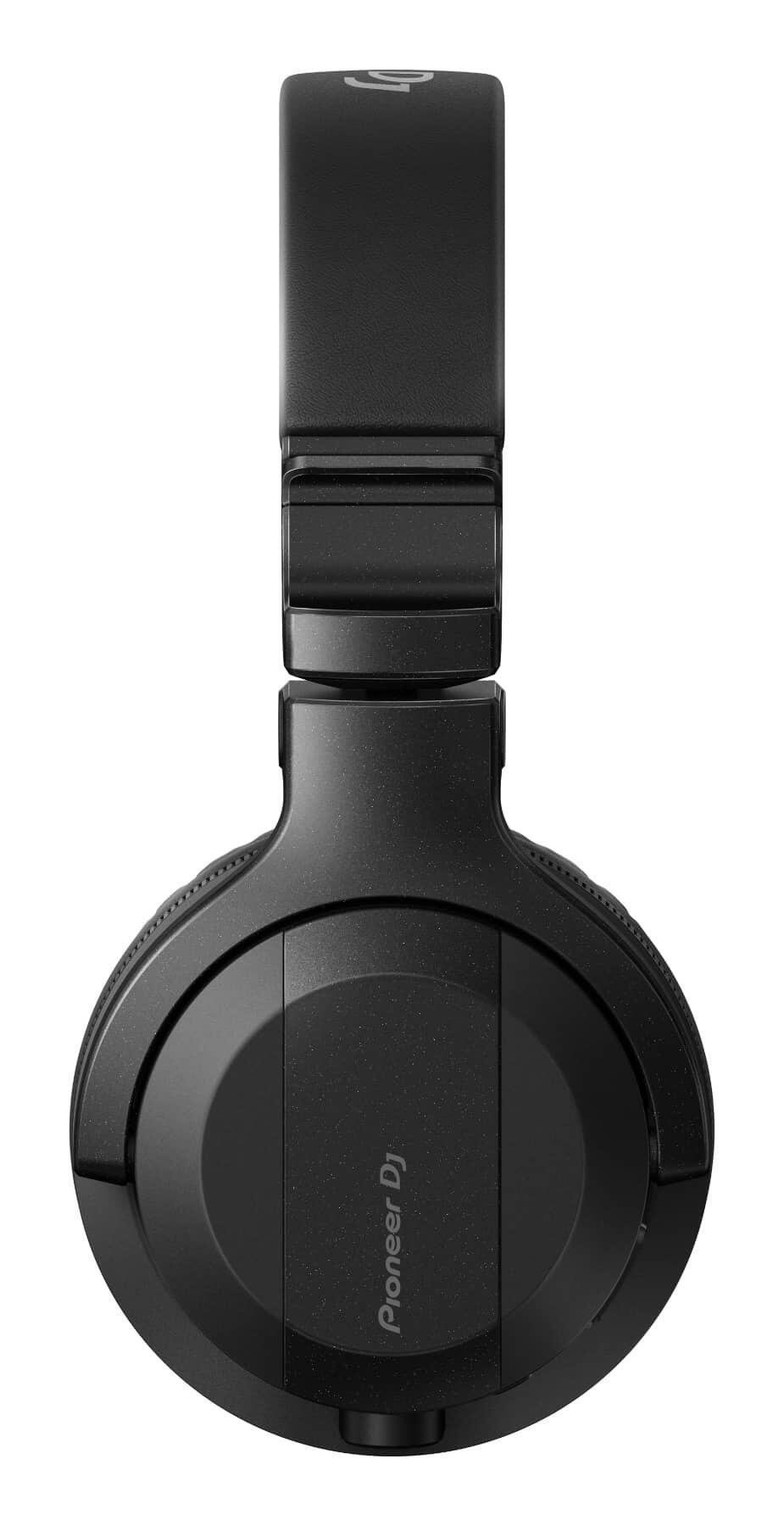 Pioneer DJ HDJ-CUE1BT-K Black Bluetooth DJ Headphones side