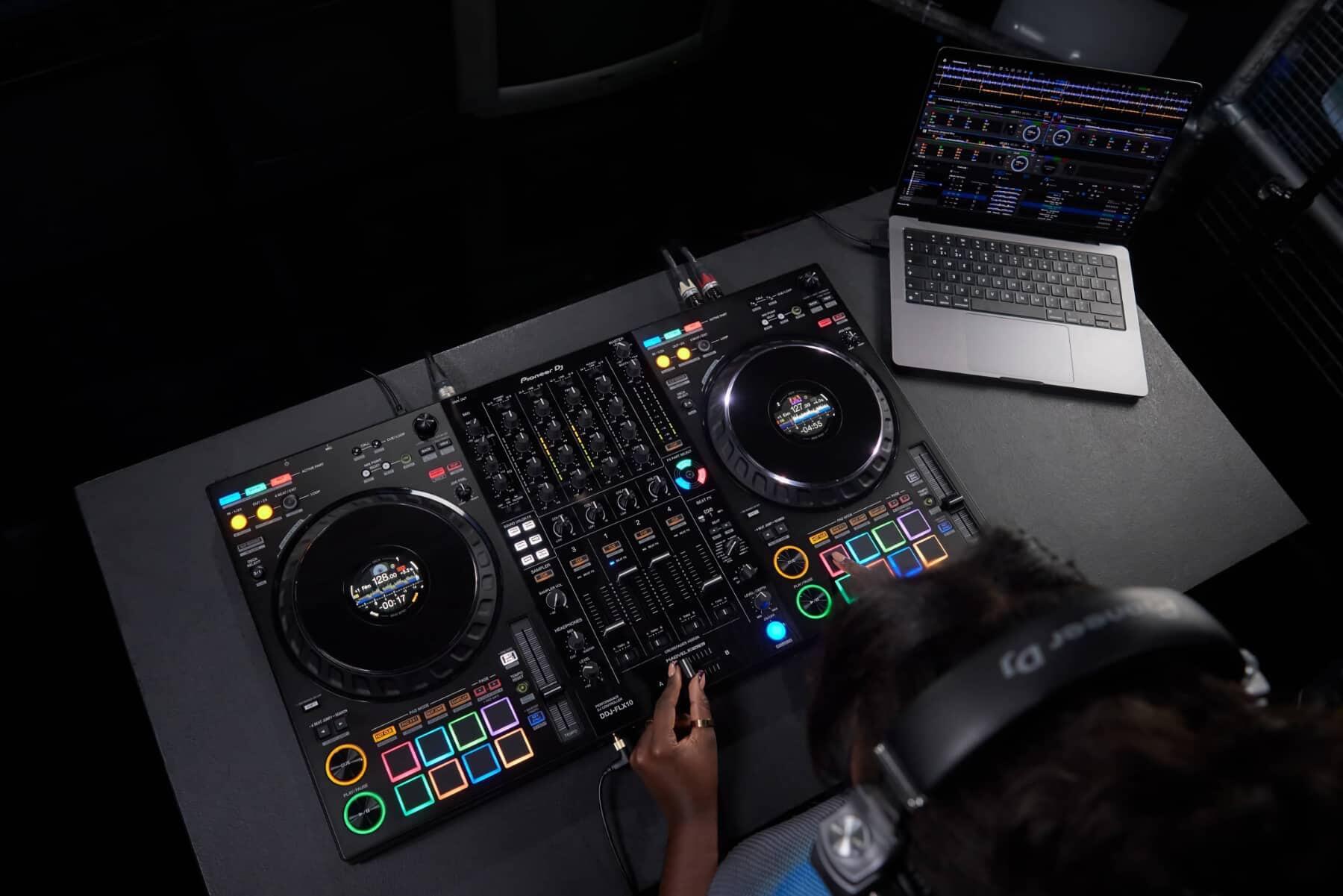 Pioneer DJ DDJ-FLX10 Professional DJ Controller lifestyle image 5