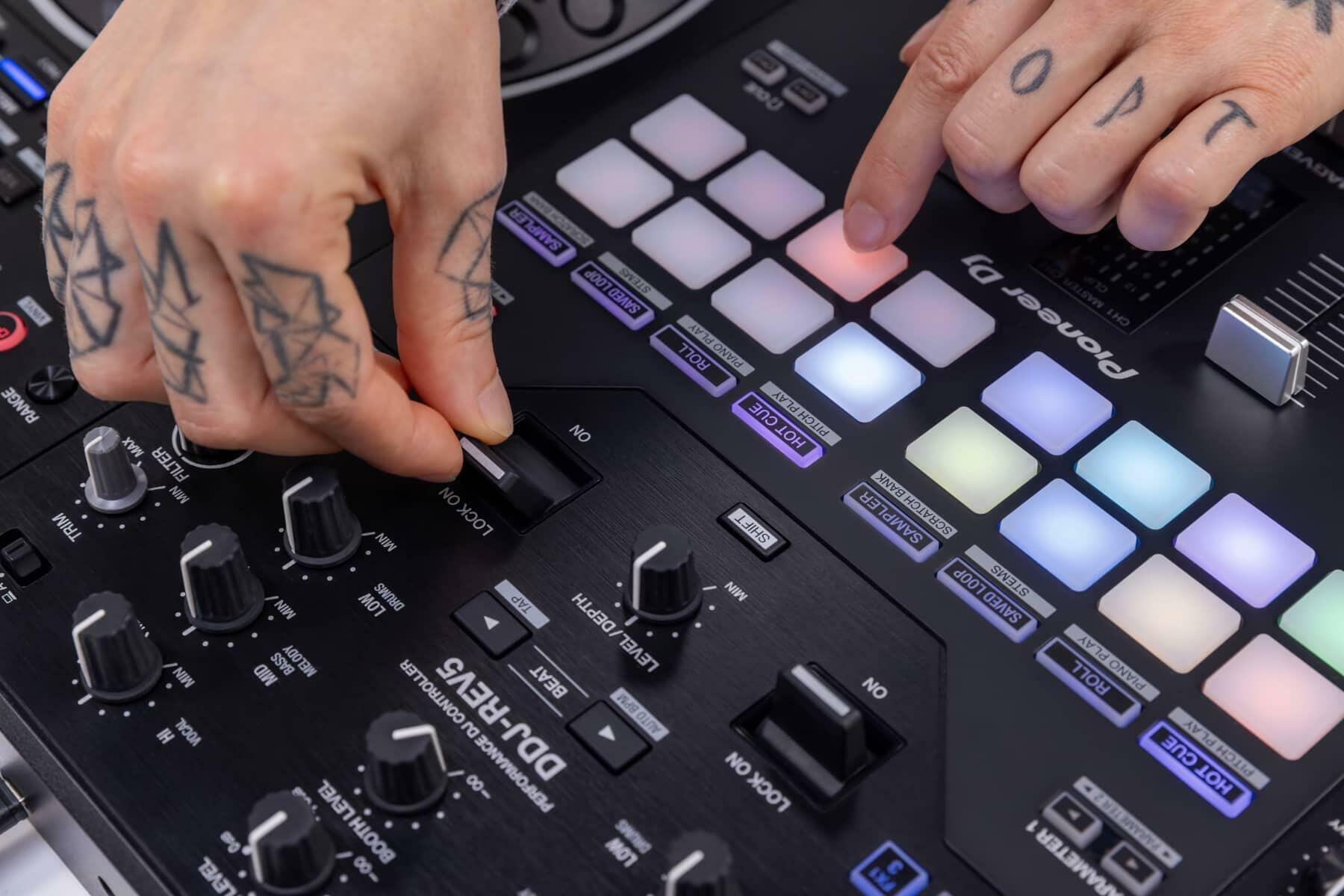 Pioneer DJ DDJ-REV5 Performance DJ Controller lifestyle image 2