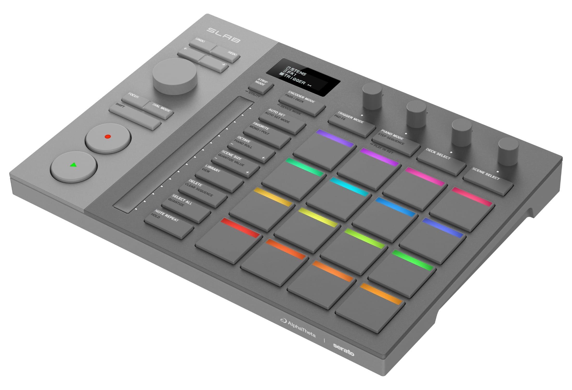 AlphaTheta SLAB Serato Studio Controller angle