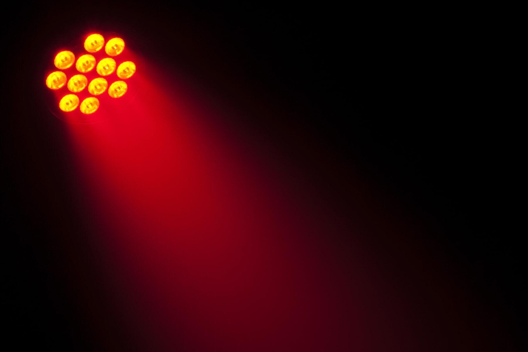 Chauvet DJ SlimPAR T12BT effect close up red