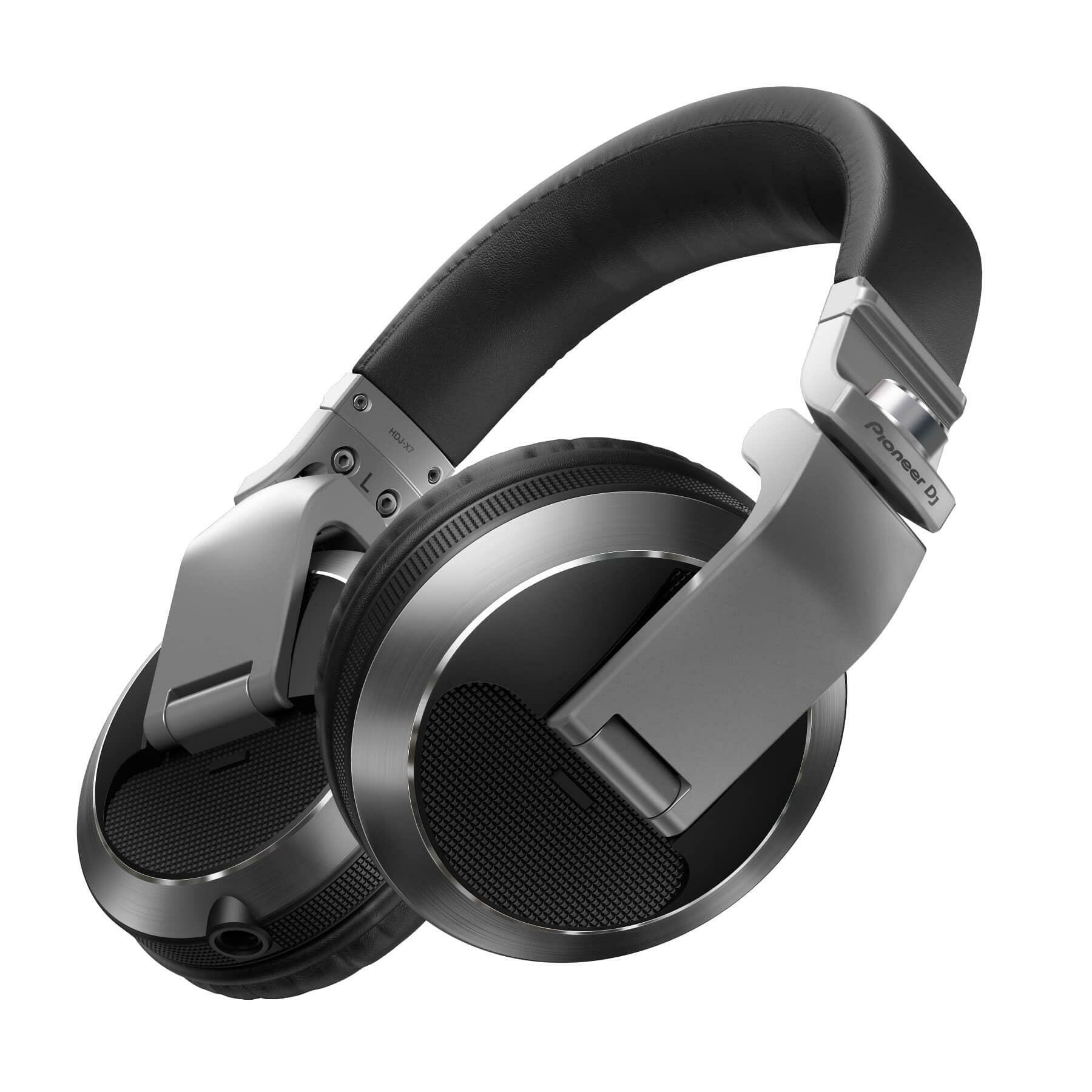 Pioneer DJ HDJ-X7-S Professional Over-Ear DJ Headphones hero shot