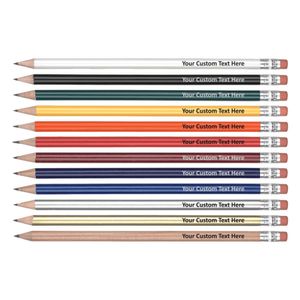 Pencils printed with your own text
